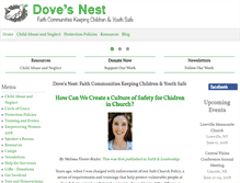 Tablet Screenshot of dovesnest.net